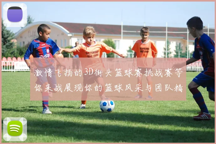 激情飞扬的3D街头篮球赛挑战赛等你来战展现你的篮球风采与团队精神